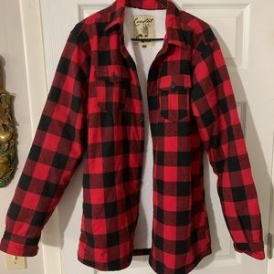 Flannel Jacket Fleece lined